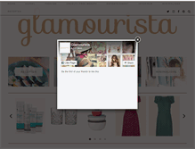 Tablet Screenshot of glamourista.nl